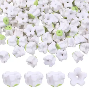 100Pcs Handmade Polymer Clay Beads