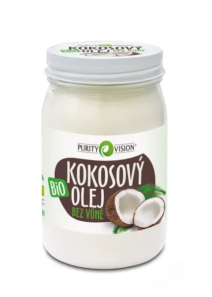 Purity Vision Bio Kokosový olej bez vůně 420 ml