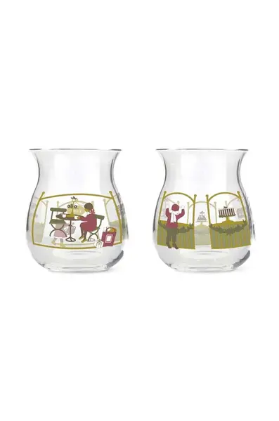 Holmegaard Dekoračný svietnik Holmegaard Christmas Tea Light 2-pak
