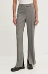 Remain Nohavice Remain Herringbone Slim Pants