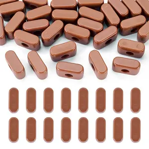 Opaque Acrylic European Beads