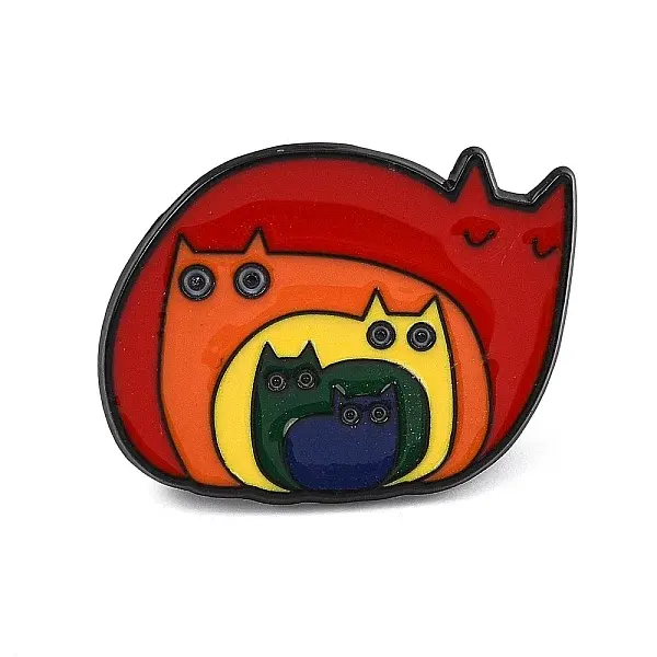 Pride Month Enamel Brooches