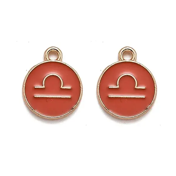 Alloy Enamel Pendants