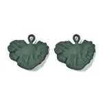 Spray Painted Alloy Pendants