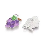 Fruit Alloy Enamel Charms
