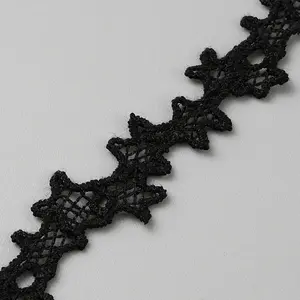 Star Polyester Lace Trim Ribbon