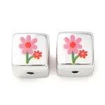 Printed Plating Acrylic Beads
