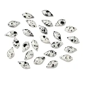 Spot Pattern Resin Cabochons