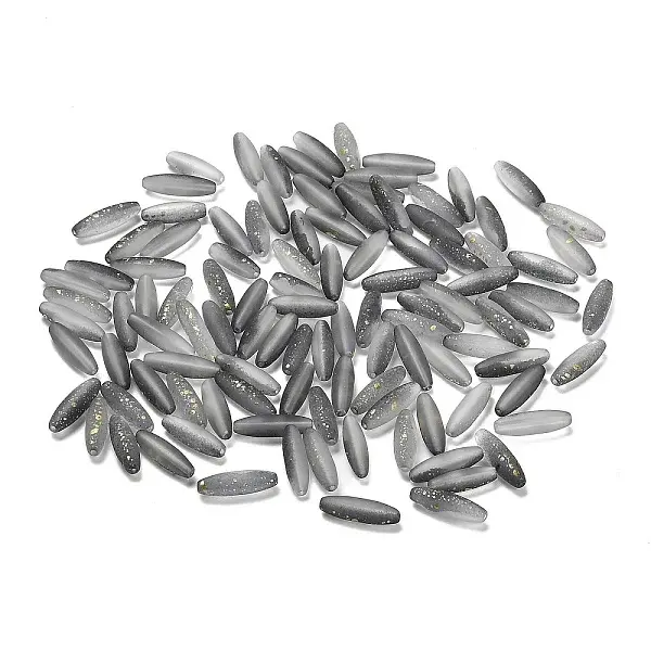 Frosted Glass Beads