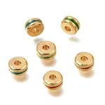 Brass Enamel Beads