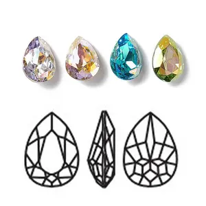 K9 Glass Rhinestone Cabochons