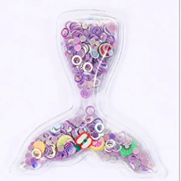 PVC and Paillette Decoration