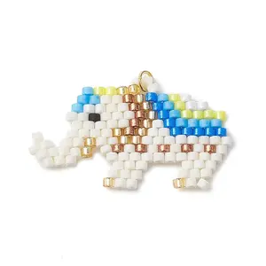 Seed Beads Beaded Pendants