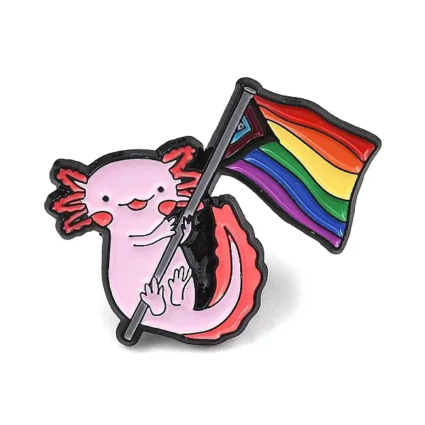 Pride Month Enamel Brooches