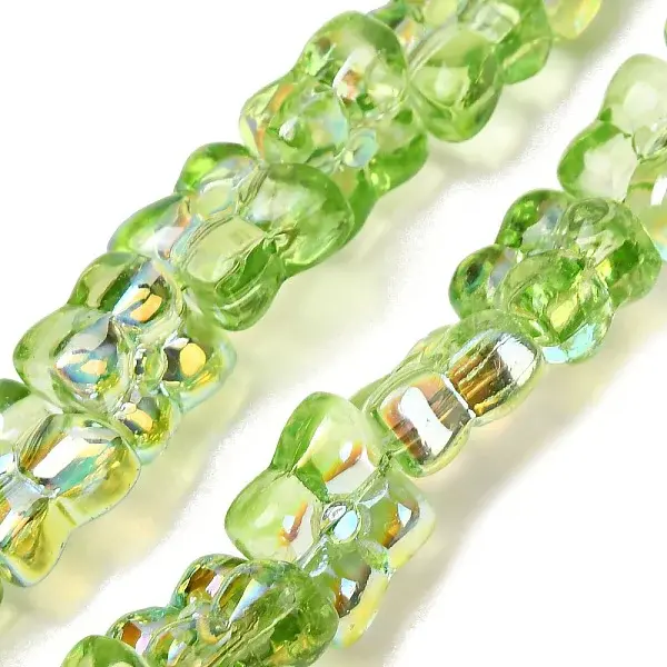 Transparent Glass Beads Strands