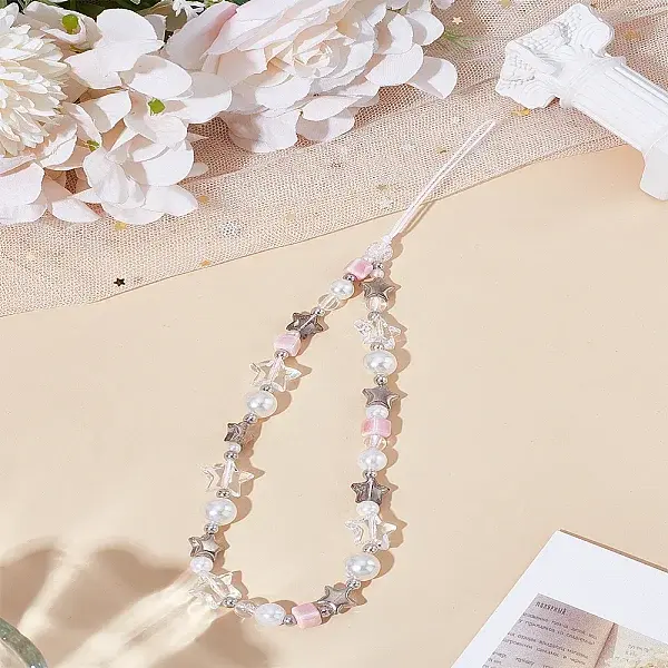 1Pc Acrylic & Plastic & Resin Mobile Straps