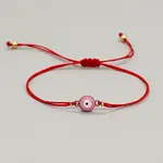 Alloy Evil Eye Link Bracelet