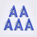 Spray Painted Alloy Pendants