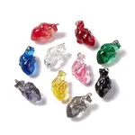 Transparent Resin Pendants