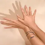 4Pcs 4 Styles CCB Beads Bracelets Set for Women