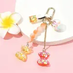 Bear Resin & Glass Pendant Decoration