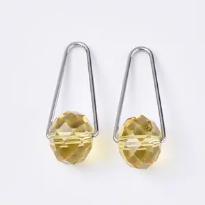 Faceted Glass Pendants