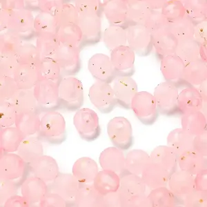 Frosted Transparent Acrylic Beads