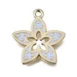 Alloy with Enamel Pendants