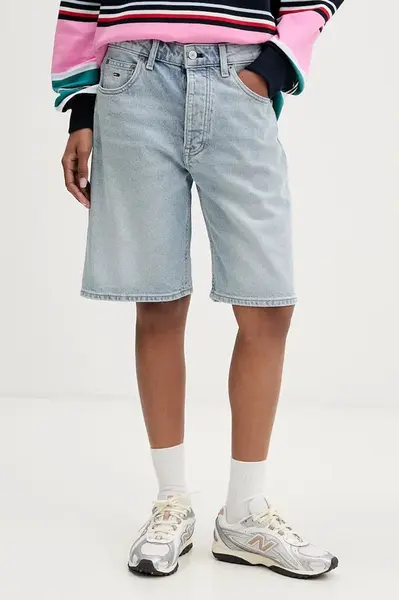 Tommy Jeans šortky dámské s bavlnou