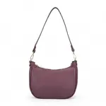 Dámská kožená kabelka na rameno fialová - Delami Caitiri