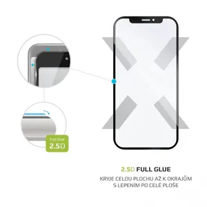 Ochranné tvrzené sklo FIXED Full-Cover pro OnePlus 9, černá