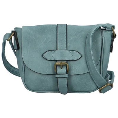 Dámská crossbody kabelka džínově modrá - Paolo bags Safet
