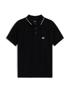 Tommy Jeans Sveter  čierna / biela