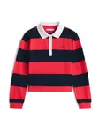 TOMMY HILFIGER Tričko  námornícka modrá / červená / biela