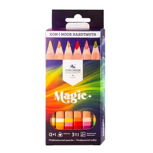 Trojhranné pastelky MAGIC 3404/N15