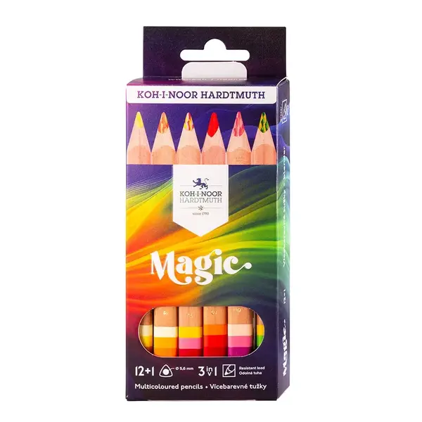 Trojhranné pastelky MAGIC 3404/N15