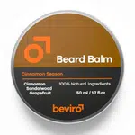 Beviro Balzám na vousy s vůní grepu, skořice a santalového dřeva (Beard Balm) 50 ml
