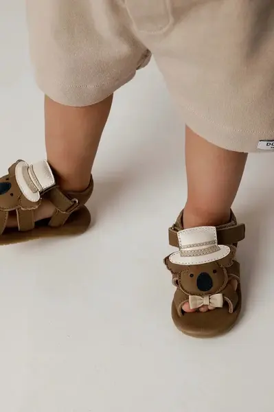 Donsje  Dětské kožené sandály  Stelloux Sandals Groom