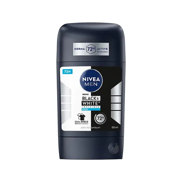 NIVEA Stick AP Men B&W Invisible Fresh  50 ml