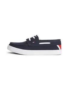 TOMMY HILFIGER Mokasíny 'Essential'  námornícka modrá / červená / biela