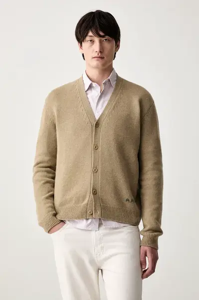 A.P.C.  kardigan pánský vlněný kevin