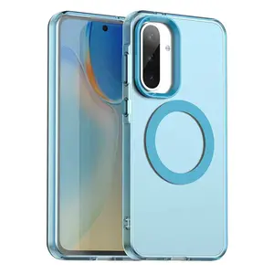 Techsuit CandyCase MagSafe, Samsung Galaxy A56 5G, modrý