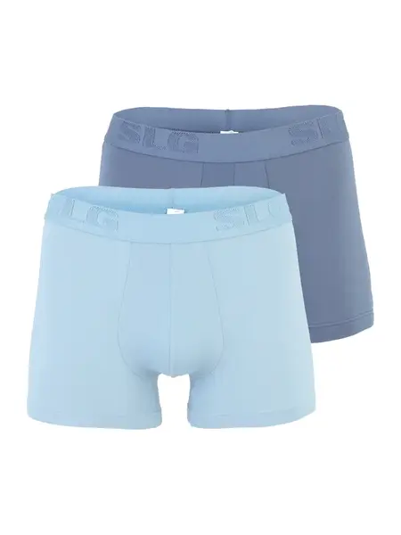 SLOGGI Boxerky 'Base Soft'  dymovo modrá / modrosivá