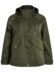Zizzi Prechodná parka 'Capalma'  tmavozelená