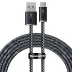 Datový kabel Baseus Dynamic Series Fast Charging USB-A - USB-C 100W 2m, slate gray