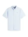 Tommy Hilfiger Big & Tall Košeľa 'FLEX'  nebesky modrá / biela