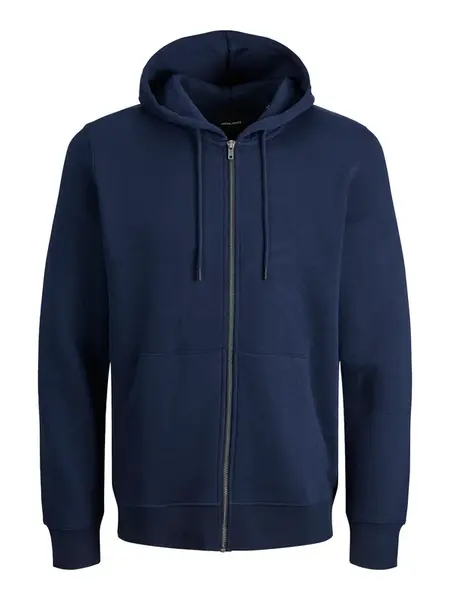 Jack & Jones Plus Tepláková bunda 'Bradley'  námornícka modrá