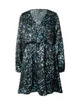 VERO MODA Šaty 'GILLEA'  smaragdová / čierna