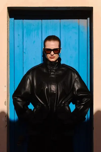 Dámska kožená bunda Answear.LAB ZEYA z kolekcie Unscripted