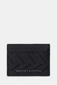 Armani Exchange puzdro na karty pánske kožené
